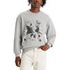 Men s Relaxed Fit Graphic Crew Sweatshirt