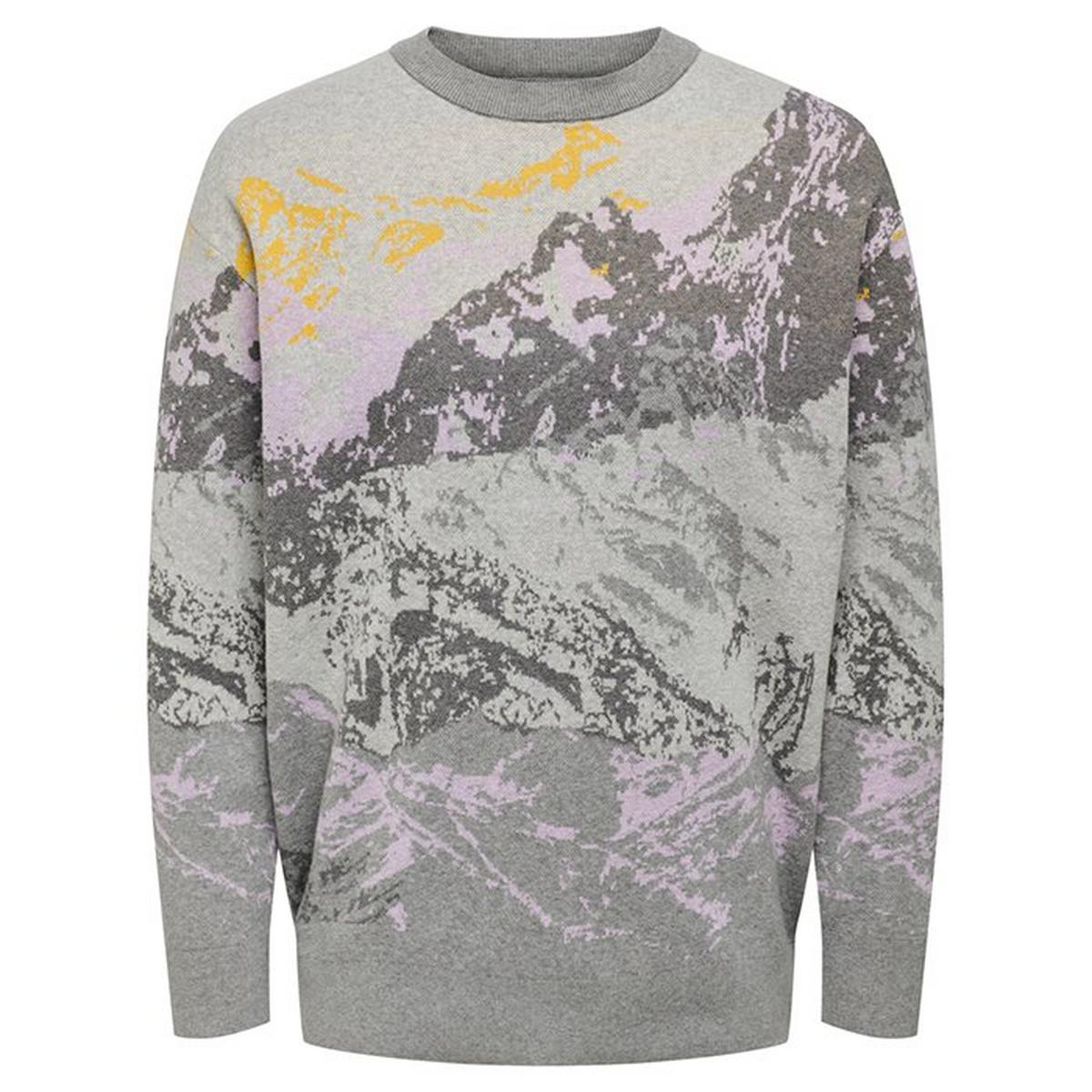 Men's Mountain Graphic Sweater