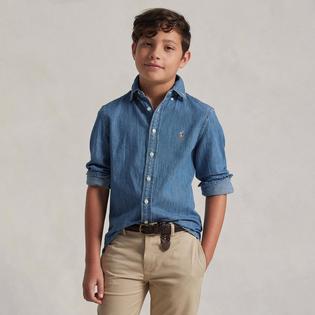 Polo Ralph Lauren Junior Boys' [8-20] Cotton Denim Shirt