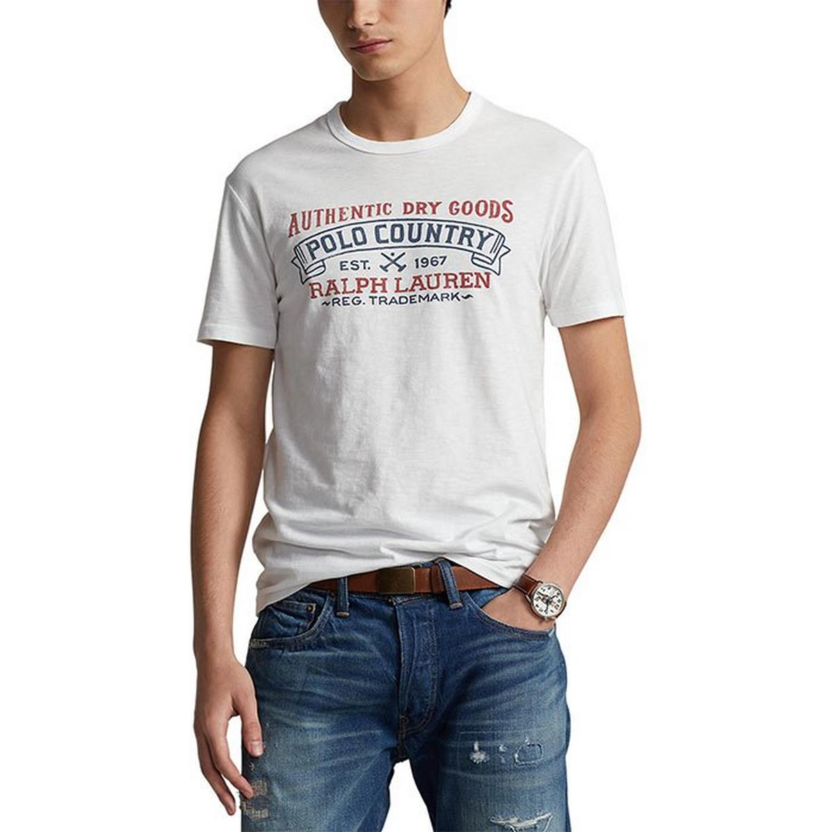 Men's Custom Slim Fit Polo Country T-Shirt