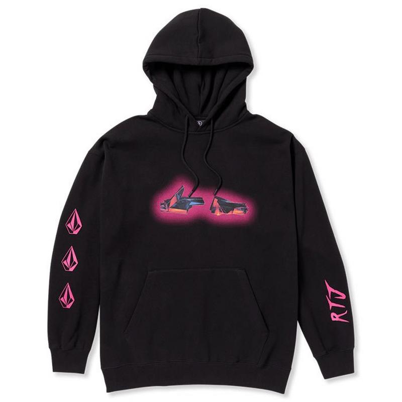 Volcom Chandail &agrave; capuchon RTJ x Hot Wheels pour hommes