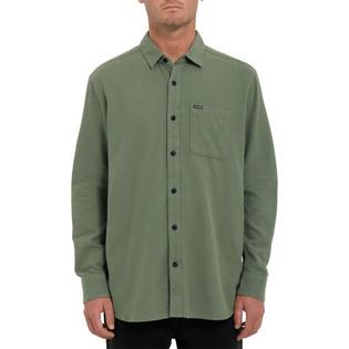 Men's Caden Solid Flannel Shirt