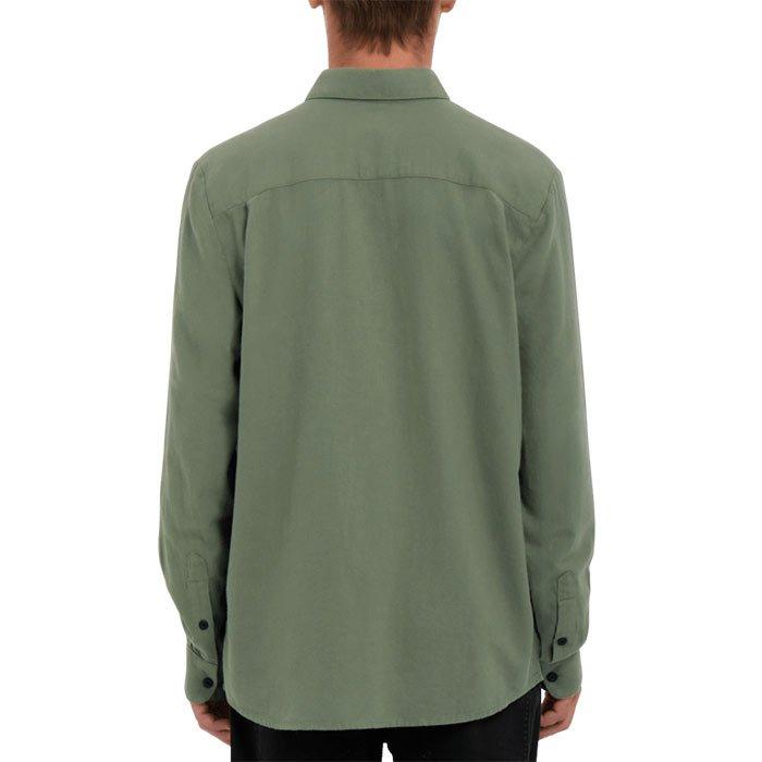 Men's Caden Solid Flannel Shirt