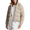 Veste   capuchon en duvet et tricot c tel  pour femmes