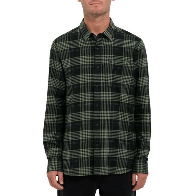 Volcom Chemise en flanelle &agrave; carreaux Caden pour hommes
