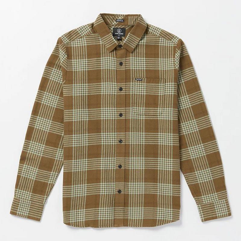 Volcom Chemise en flanelle &agrave; carreaux Caden pour hommes