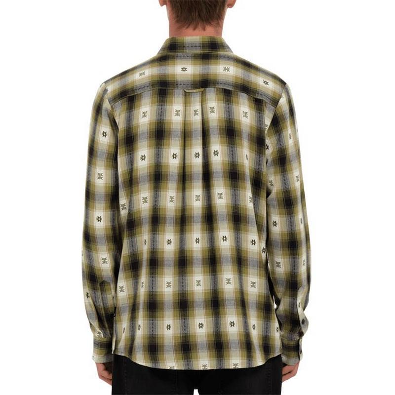 Volcom Chemise en flanelle tiss&eacute;e Skate Vitals Simon Bannerot pour hommes