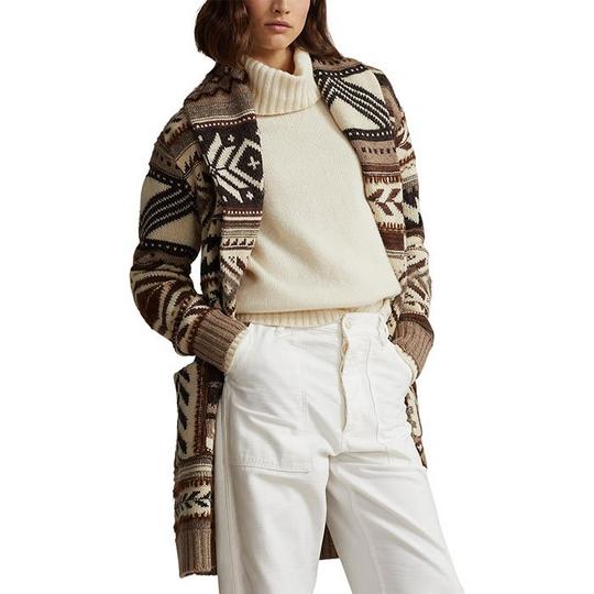 Polo Ralph Lauren Cardigan   col ch le Geo-Motif pour femmes