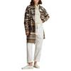 Women s Geo-Motif Shawl Collar Cardigan