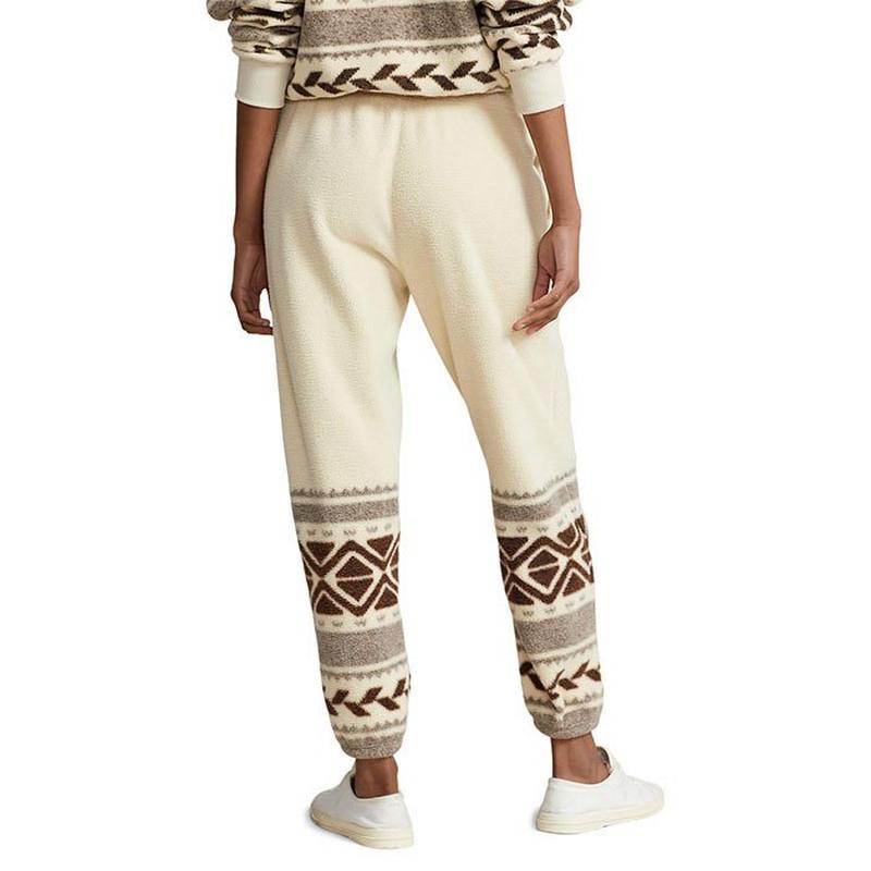 Polo Ralph Lauren Pantalon de sport en molleton Geo-Motif pour femmes