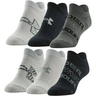 Under Armour Chaussettes invisibles Essential pour femmes (6 paires)