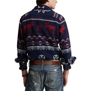 Polo Ralph Lauren Chemise de travail en jacquard &agrave; coupe classique pour hommes