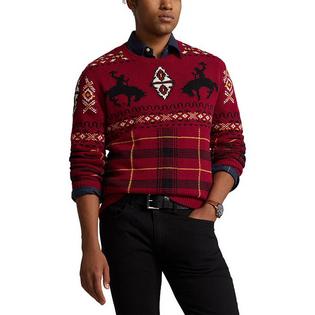 Chandail Fair Isle d'inspiration western pour hommes