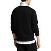 Men s Leather-Pony Fleece Sweatshirt