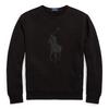 Men s Leather-Pony Fleece Sweatshirt