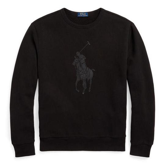 Black ralph lauren sweatshirt men's hotsell