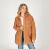 Women s Amber Teddy Sherpa Shirt Jacket