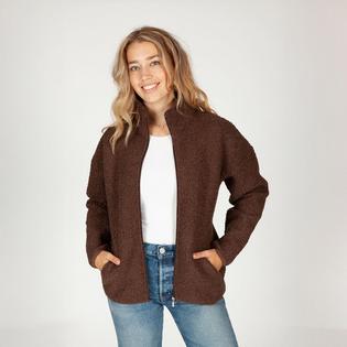 Veste en Sherpa pelucheux Sara pour femmes