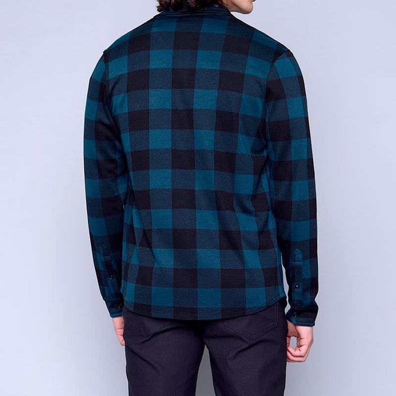 Oak & Ivy Chemise &agrave; carreaux douce pour hommes