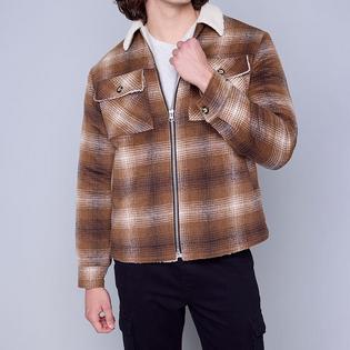 Men's Sherpa-Lined Shirt Jacket