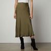Women s Aubree Satin Midi Skirt