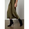 Women s Aubree Satin Midi Skirt