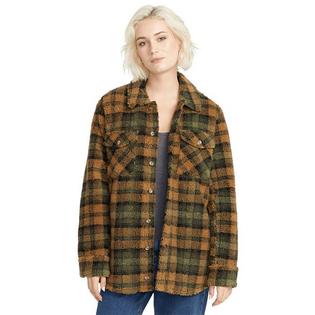 Women's Silent Sherpa Plaid Jacket