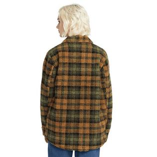 Volcom Women's Silent Sherpa Plaid Jacket