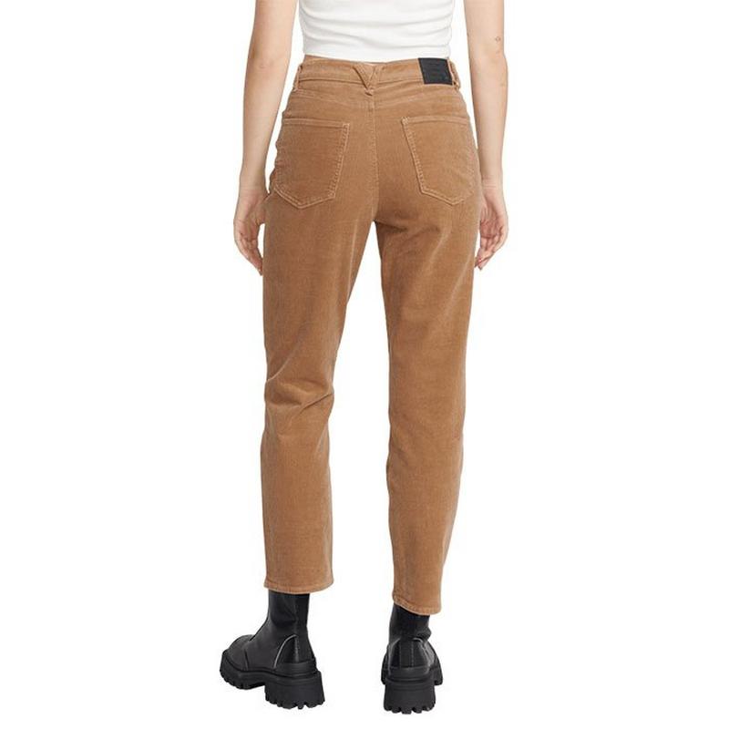 Volcom Pantalon Stoned Straight en velours c&ocirc;tel&eacute; pour femmes
