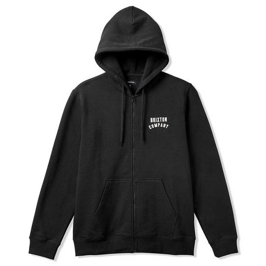 Brixton Men s Woodburn Fleece Full-Zip Hoodie