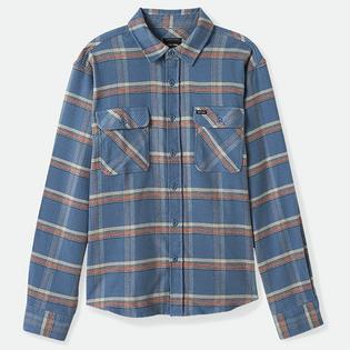 Men's Bowery Stretch Water-Resistant Long Sleeve Flannel Shirt