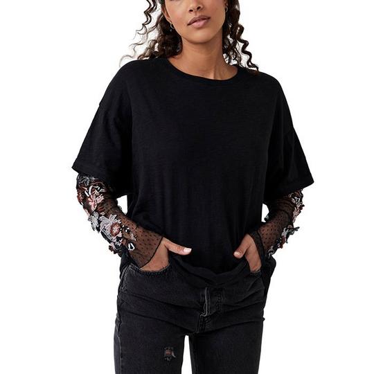 Free People T-shirt superpos  Gardener pour femmes