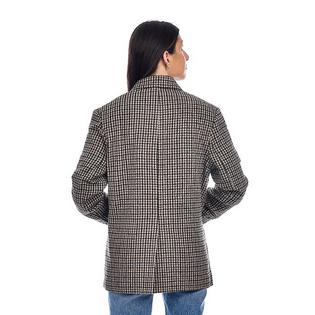 Oak & Ivy Women's Ivy Checked Blazer Jacket