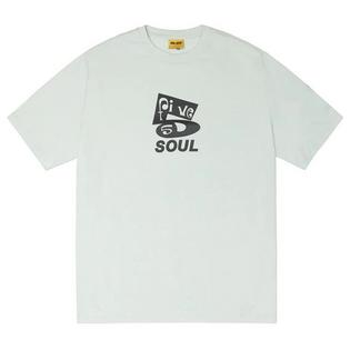 T-shirt 555 Soul teint en pièce pour hommes
