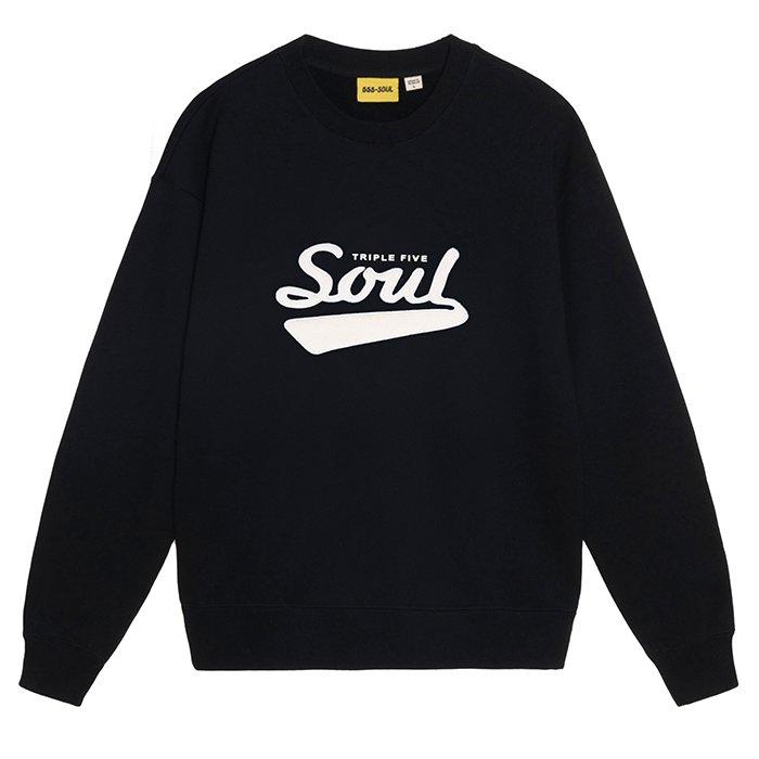 Men s Velvet Soul Crew Sweatshirt Triple Five Soul Sporting Life Online