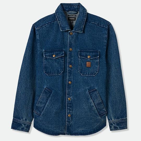 Brixton Veste en denim Durham pour hommes