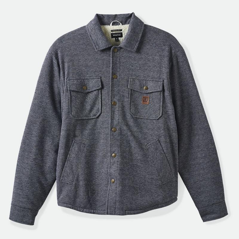 Brixton Veste doubl&eacute;e en sherpa Durham pour hommes