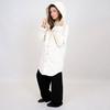 Women s Long Hooded Shirt Jacket