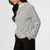 Women s Striped Long Sleeve Top