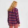 Women s Checked Long Sleeve Shirt Blouse