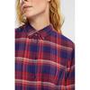 Women s Checked Long Sleeve Shirt Blouse