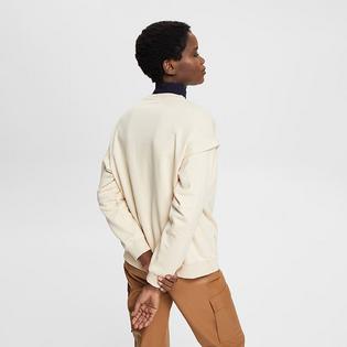 Esprit Chandail en molleton &agrave; logo textur&eacute; pour femmes