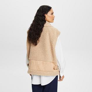 Esprit Women's Teddy Fur Vest