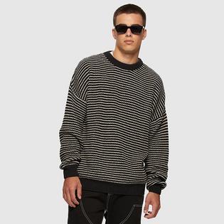 Men's Waffle Knit Crew Sweater