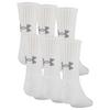 Juniors  Training Cotton Crew Sock  6 Pack 