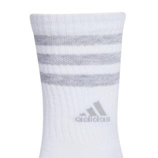 adidas Women's Cushioned 3-Stripes Crew Sock (3 Pack)