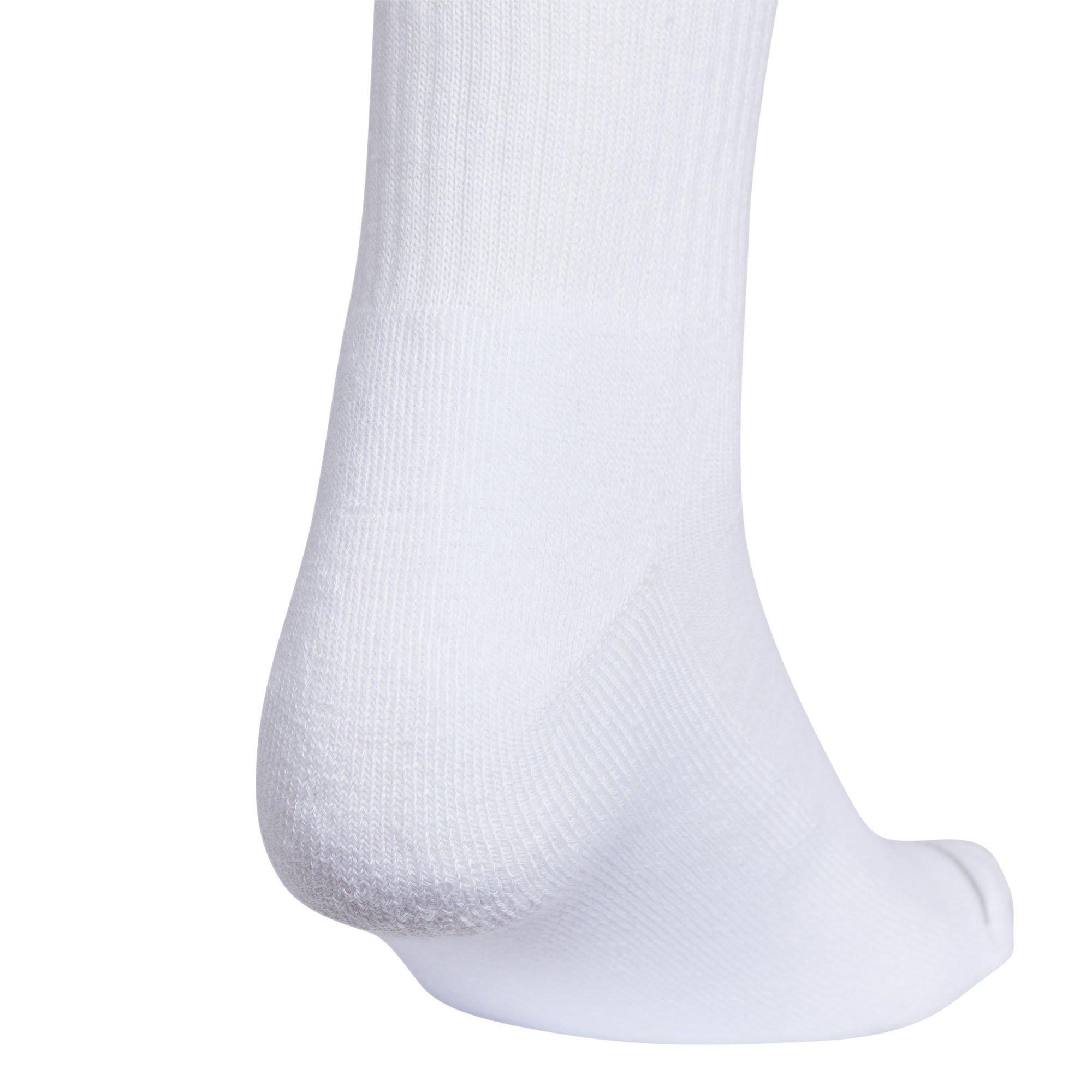 Women's Cushioned 3-Stripes Crew Sock (3 Pack)