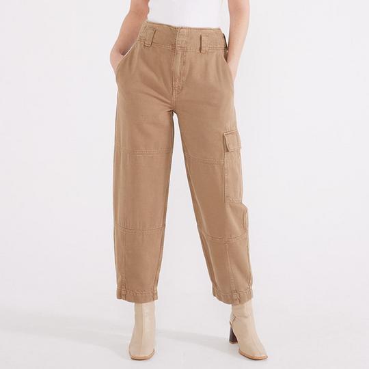 ÉTICA Denim Pantalon cargo Juni   coupe d contract e pour femmes