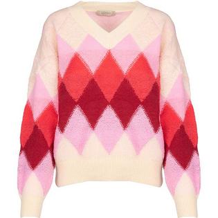 Astrid Women's Apres Ski Argyle Sweater