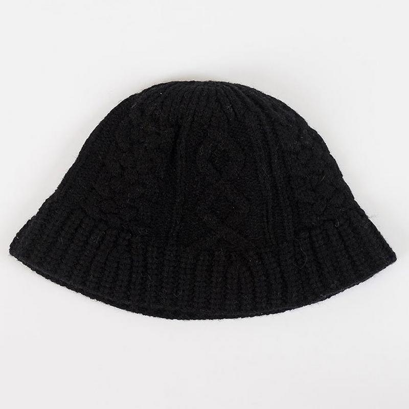 Lyla + Luxe Chapeau cloche en tricot c&acirc;bl&eacute; pour femmes